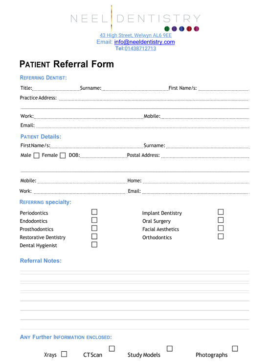 Referral Form